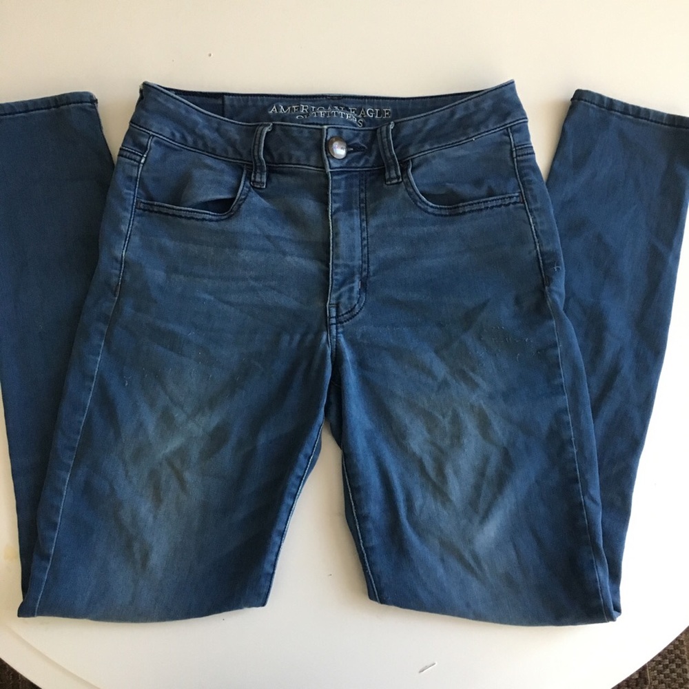 🍓Blue High-Rise Jeggings🍓